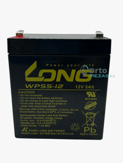 Long Bateria AGM 12V 5 Ah