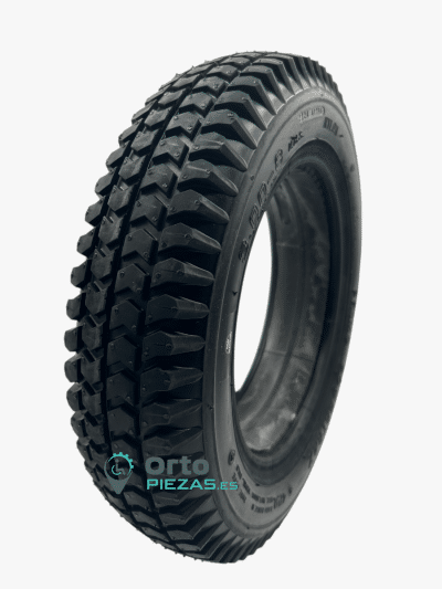 Banda de rodadura knobbly con taco en rueda maciza 14” (3.00-8)