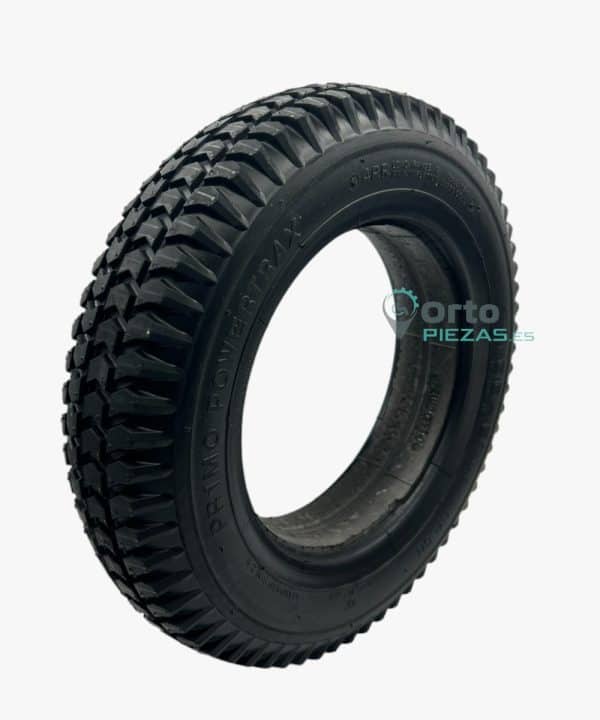Marcaje 3.00-8 en rueda trasera maciza 14” negra