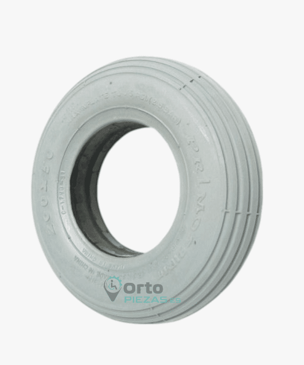 Rueda neumática 200x50 (8”) para scooter eléctrico. Flanco reforzado para mayor estabilidad, confort y durabilidad. Recambio fiable con envío rápido.