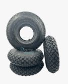 Pack completo de 4 ruedas 4.10/3.50-5 y 4 cámaras para scooter Invacare