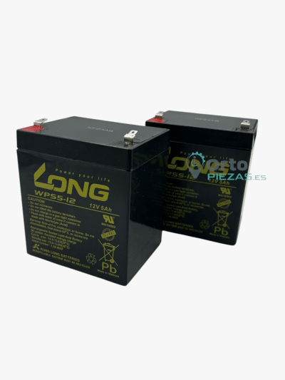 Grúa Invacare Birdie pack baterias 2 x 12v 5ah