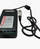 Cargador 24V 2A para scooter Invacare Scorpius con conector XLR