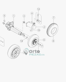 despiece tecnico motor invacare leo-Photoroom