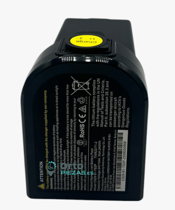 Batería de litio Quickie Q50R Carbon con conector XLR